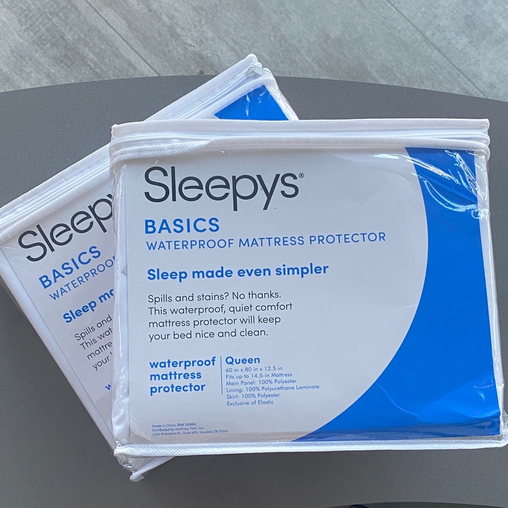 Queen size Basics Waterproof Mattress Protector